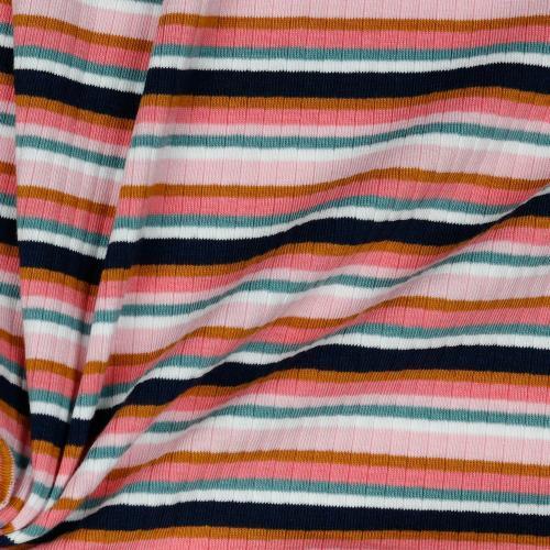 Rib Yarn dyed stripe, Multicolour