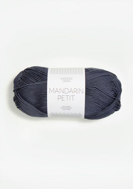 Mandarin petit, Mørk gråblå