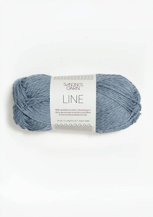Line, Isblå