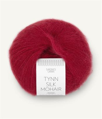Tynn Silk mohair, Dyp rød