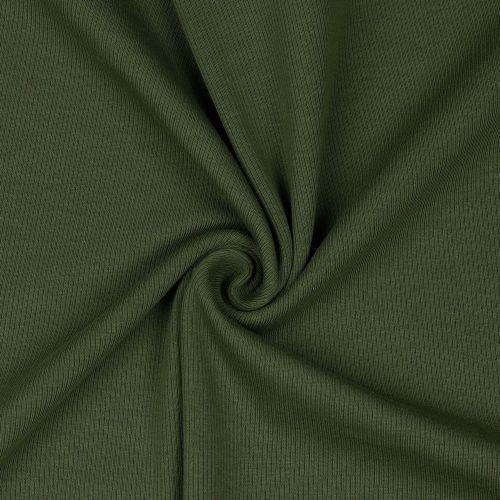 Rib jersey Army green