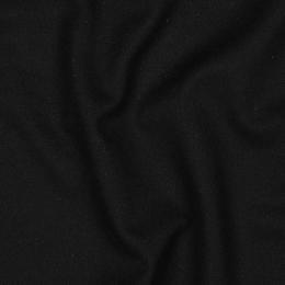 Viscose gabardine brushed stretch, Black