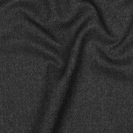 Viscose gabardine brushed stretch, Dark grey melange