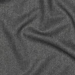 Viscose gabardine brushed stretch, Grey melange