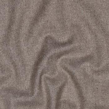 Viscose gabardine brushed stretch, Taupe melange