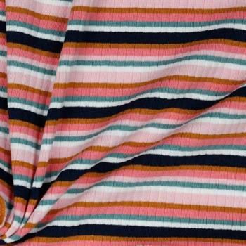 Rib Yarn dyed stripe, Multicolour