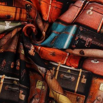 Canvas digital Suitcases, Orange