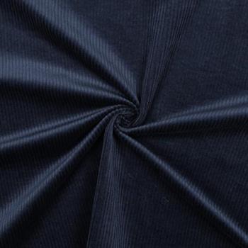 Corduroy washed 6W stretch, Navy