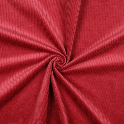 Corduroy washed 6W stretch, Claret red