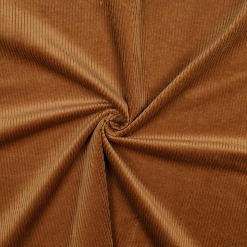 Corduroy washed 6W stretch, Cognac