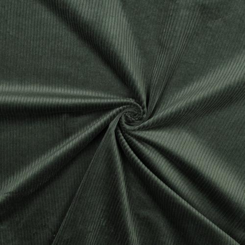 Corduroy washed 6W stretch, Dark green