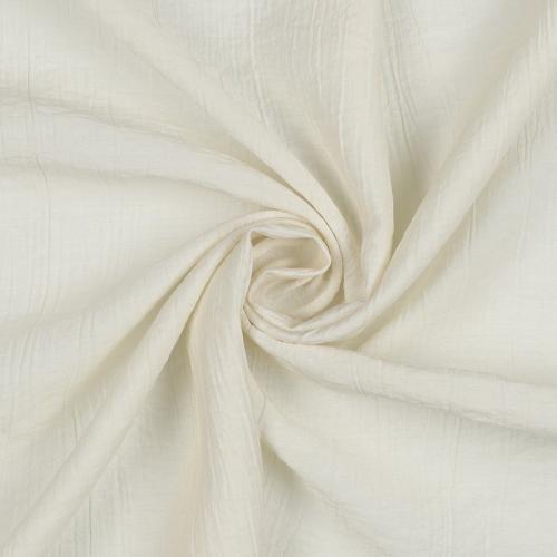 Viscose crinkle, Ecru