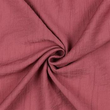 Viscose crinkle, Dark blush