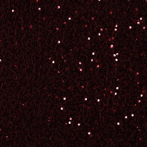 Sequins velvet, Bordeaux