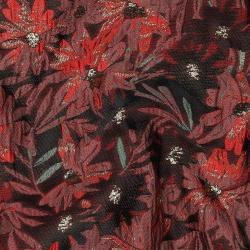 Jacquard Flowers, Bordeaux