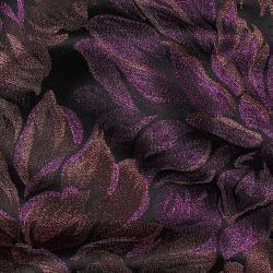 Jacquard Flowers, Purple