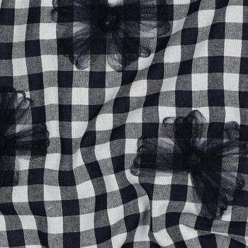 Cotton tern m/Tyl Flower, Navy