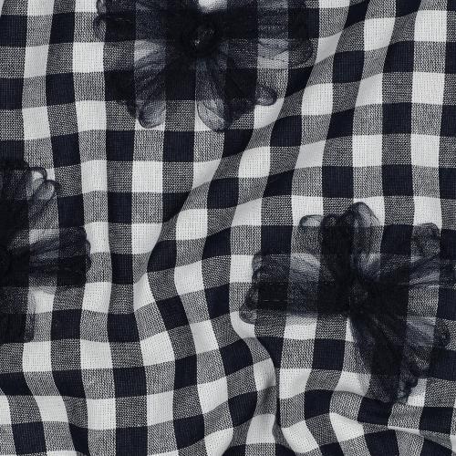 Cotton tern m/Tyl Flower, Navy