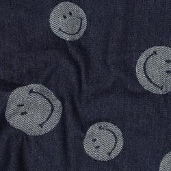 Denim Jacquards Smileys, Indigo