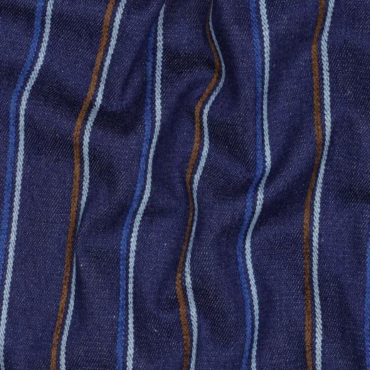 Denim stripes, Indigo