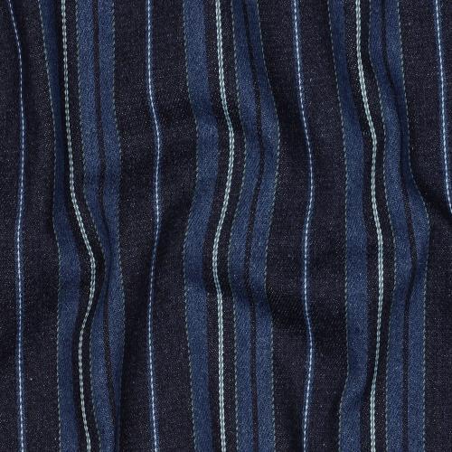 Denim stripes, Indigo
