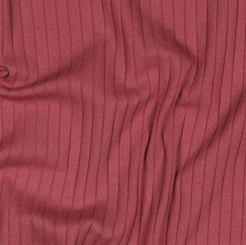 Rib jersey Big, Dark blush