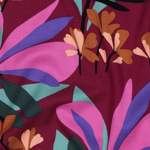 Rosella/viscose stretch Spring Garden Nerida Hansen, Mauve