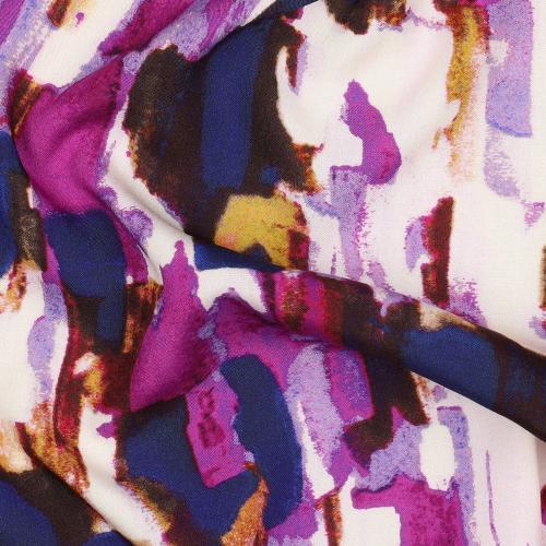 Viscose digital abstract, Purple