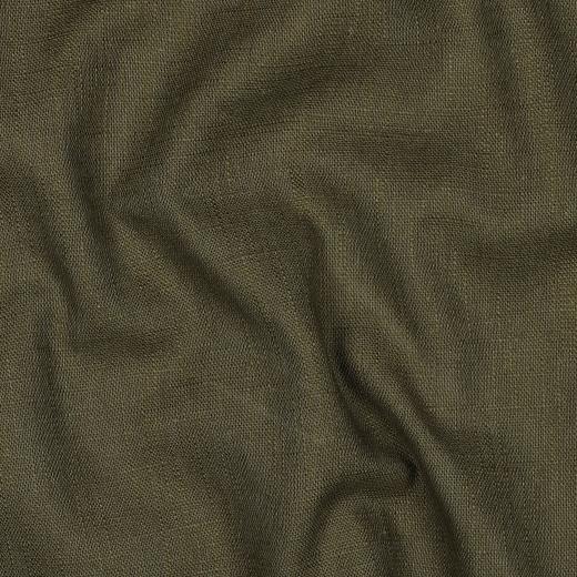 Linen washed 230g/m2, Moss green