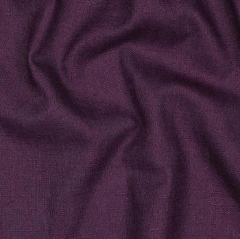 Linen washed 230g/m2, Dark purple