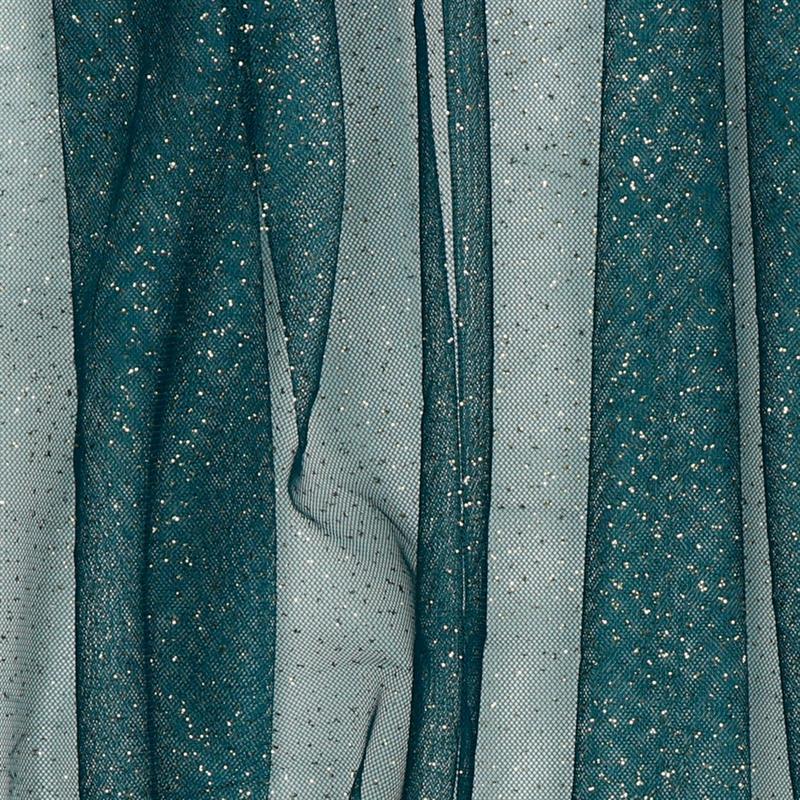 Royal Tule/tyl sparkle Glimmer Petrol/Gold