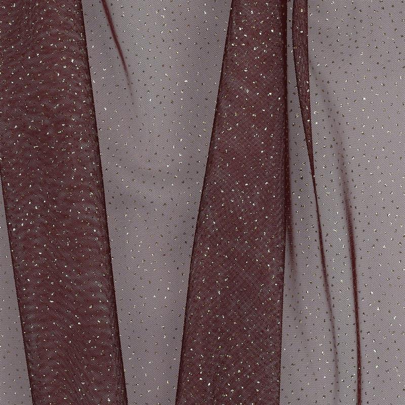 Royal Tule/tyl sparkle Glimmer, Aubergine Gold