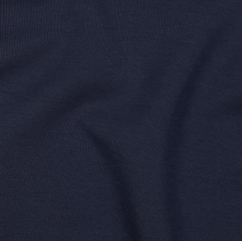 Cotton Interlock jersey, Navy