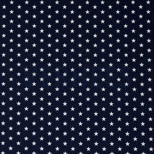 Poplin Petit stars, Navy