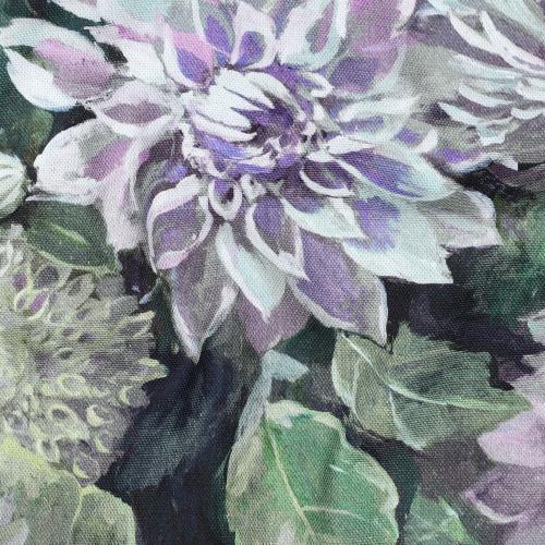 Canvas Digital Flowers, Purple