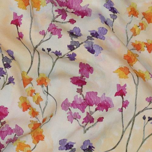 Radiance digital Flowers, Light Yellow