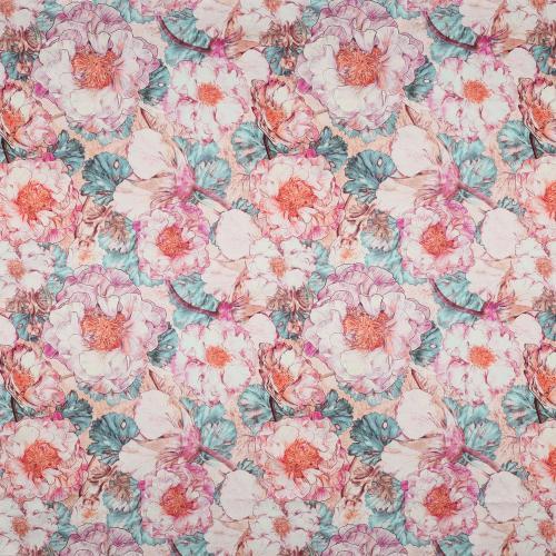 Cotton satin digital Japanese Anamona, Nerida Hansen