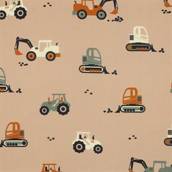 Fine poplin vehicles, Beige