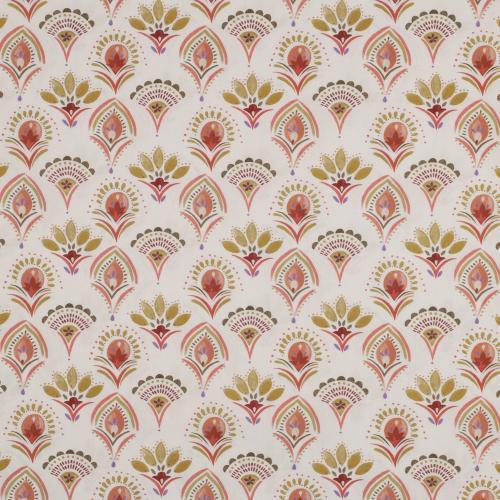 Fine Poplin Digital Flowers, Off-white