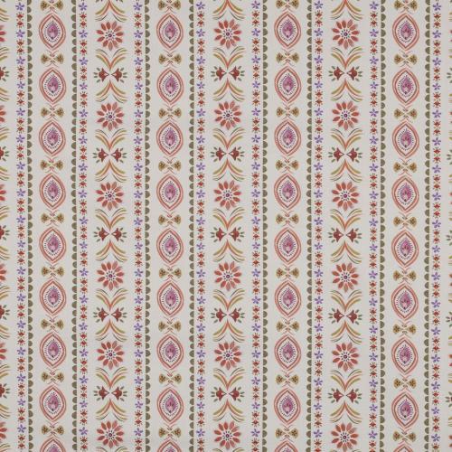 Fine poplin digital Flowers, Off-white