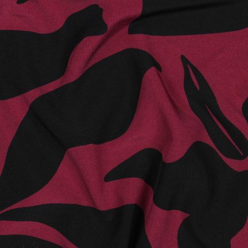 Magnolia stretch Leaves, Purple