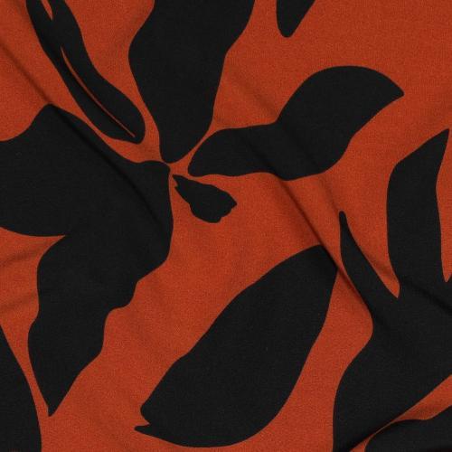 Magnolia stretch leaves, Brown