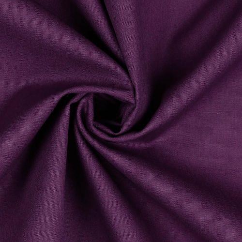 Poplin Bomuld Dark Purple