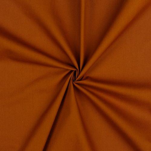 Bomuld/poplin Cognac