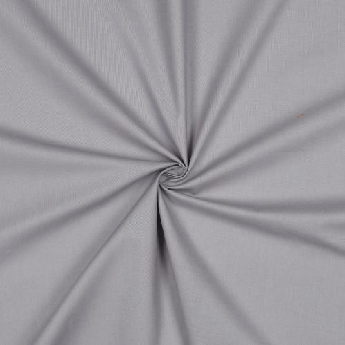 Bomuld poplin, Metal grey
