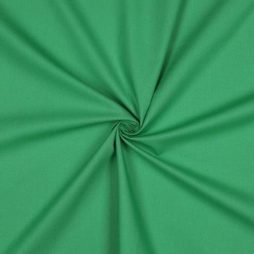 Bomuld poplin, Kelly green