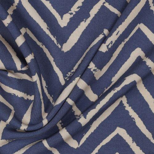 Viscose Zig Zag, Jeans