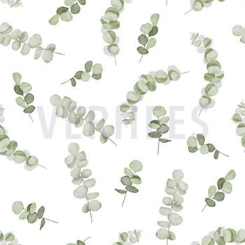 Canvas Digital Eucalyptus, White/green