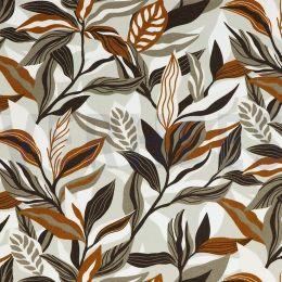 Canvas Leaves, Taupe