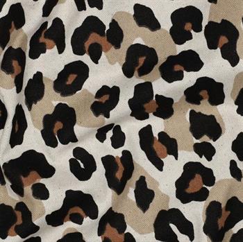 Canvas linen look Animal skin, Natural